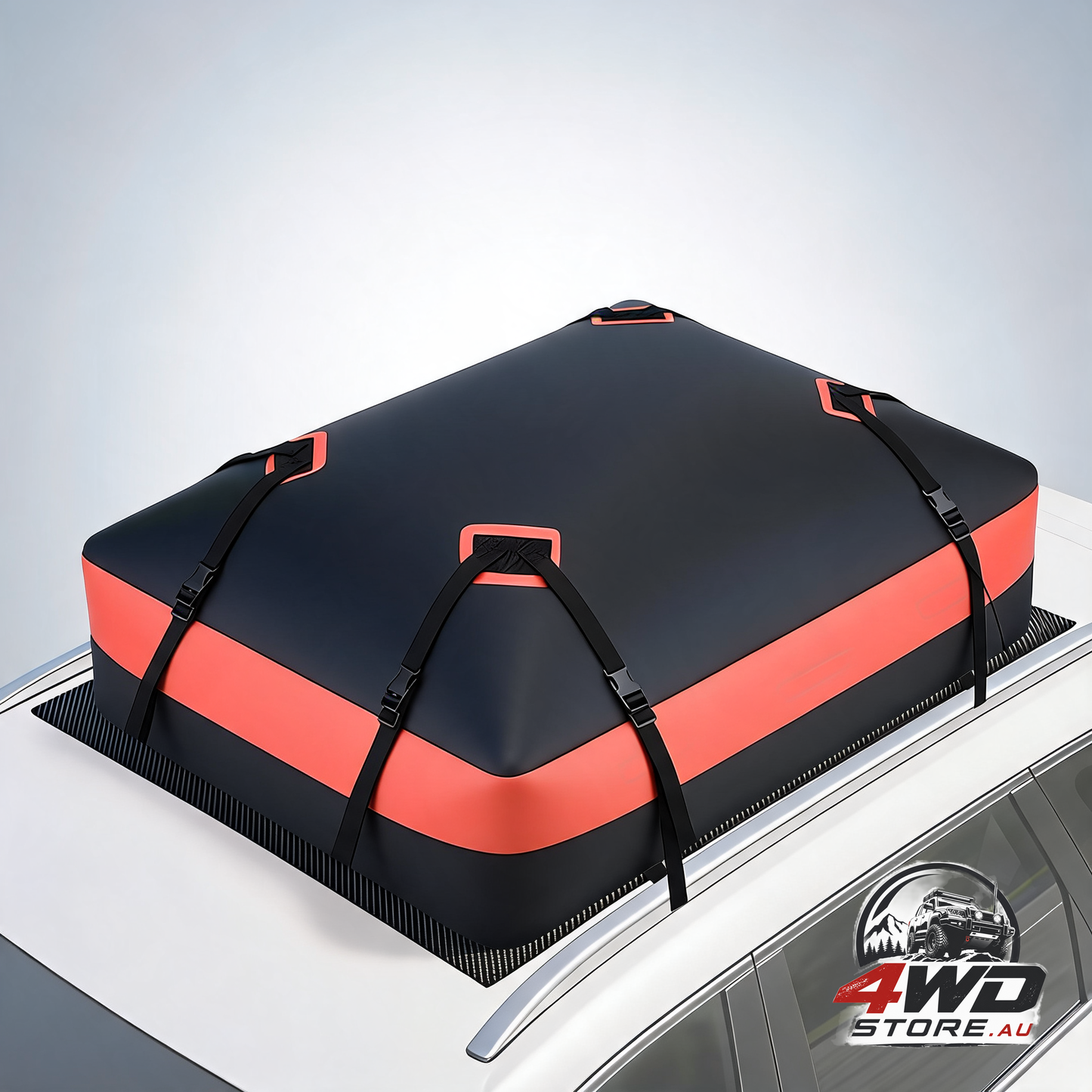Giantz rooftop cargo bag 15 cubic ft waterproof — view 2