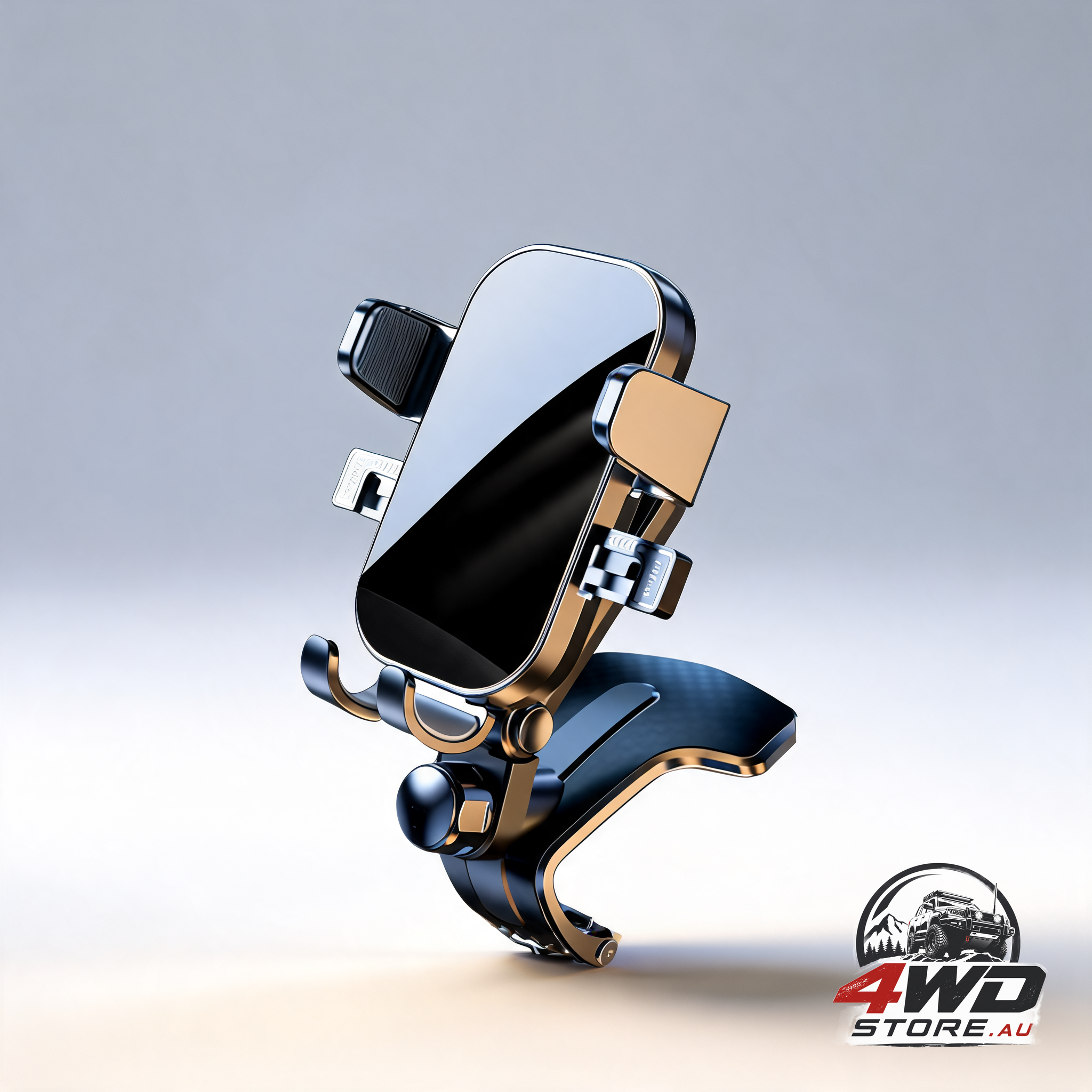 Universal dashboard car phone holder 360 clip — view 2