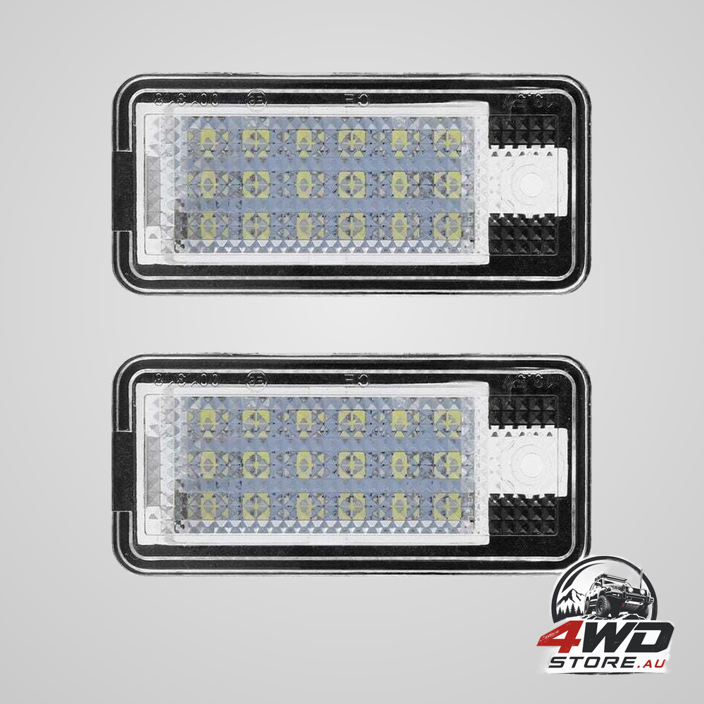 Audi A3 A4 A6 LED license plate lamp bulb 2pcs — view 2