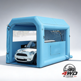 Giantz inflatable paint booth 2.5x2.5x3m 550W — view 2