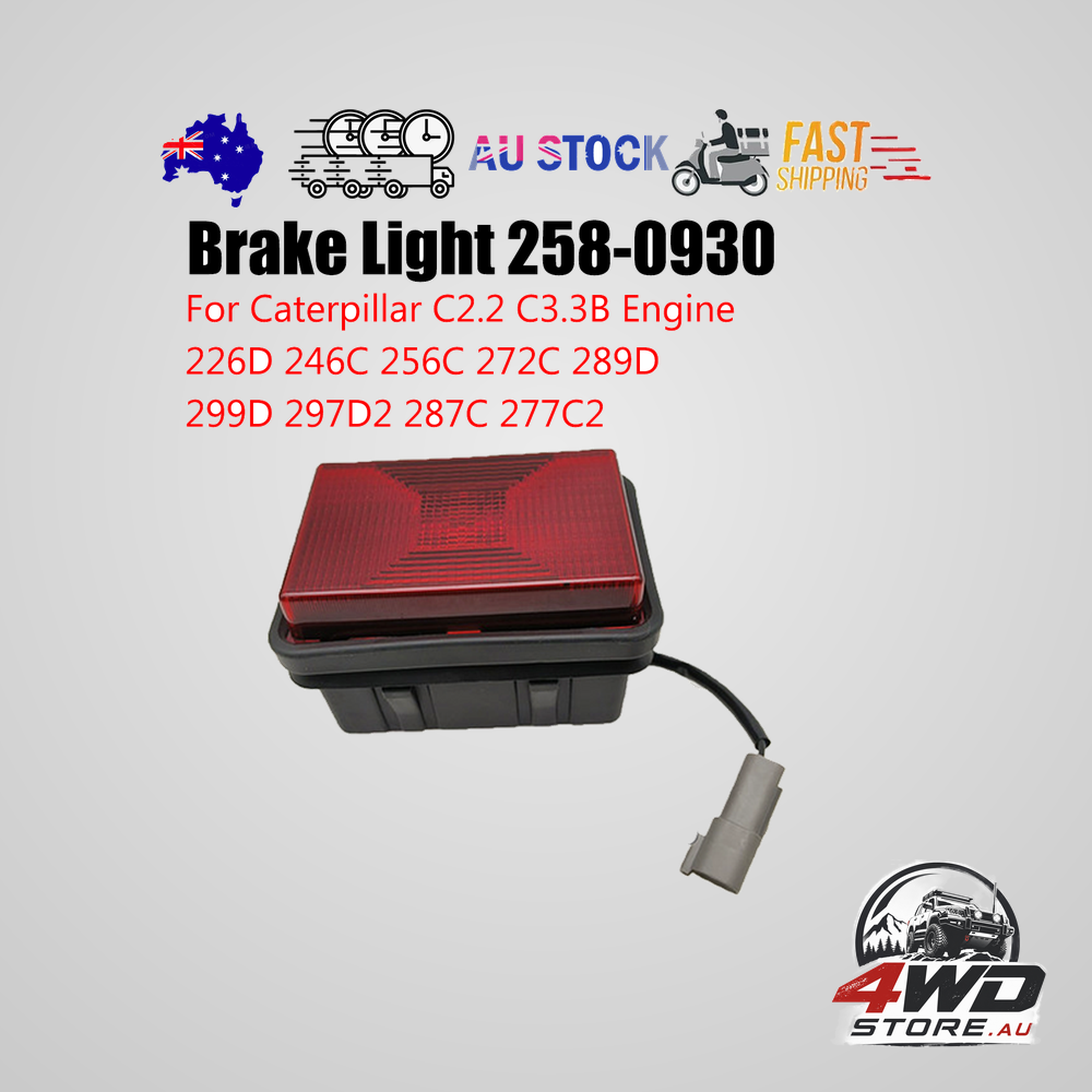 Brake light 258-0930 for Caterpillar 226D, 232D, 242D, 246D, 262D and 272D