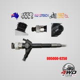 Fuel injector 16600-EB70C for Nissan YD25DDTI Navara D22, 095000-6250