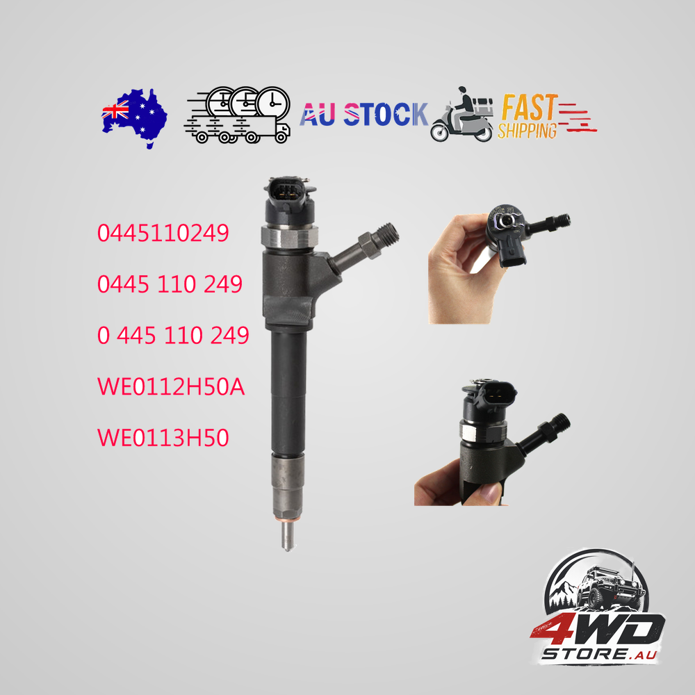 Fuel injector 0445110249 for Bosch Ford PK Ranger and BT50 3.0L, WE0113H50
