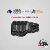 Engine oil pan 215102E023 for Kia Forte, Hyundai Elantra, Kona and Tucson 2.0L 2015-2020