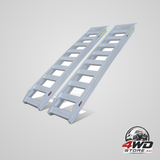 Bullet pair of 2.3m aluminium loading ramps, 4000kg heavy-duty with safety pins