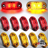 10pcs 2.5 inch LED trailer side marker lights — view 2