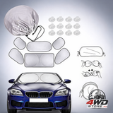 Set of 6 car window sun shades — view 2