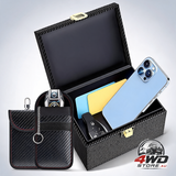 Faraday box with pouch 2 pack RFID black medium — view 2
