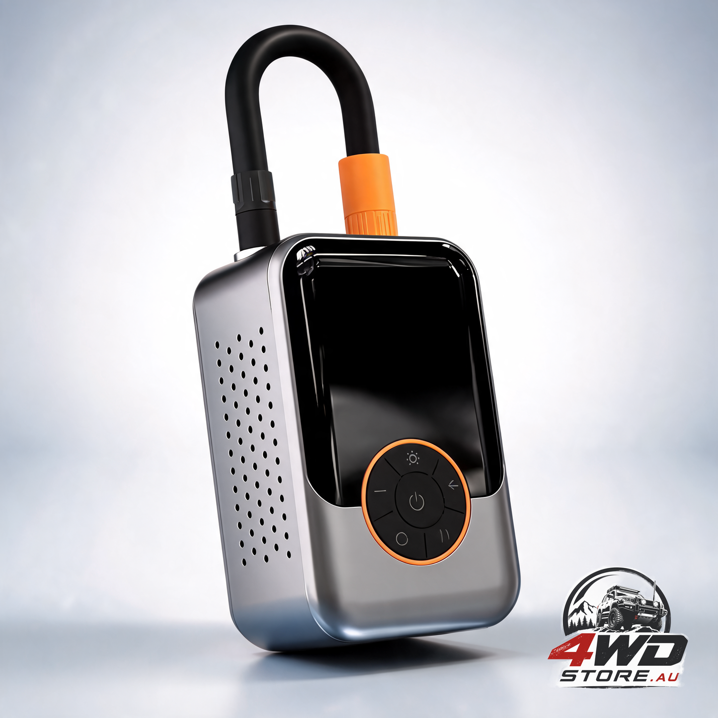 Portable wireless air compressor tyre pump — view 2