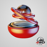 Solar-Powered Rotating Car Air Freshener — view 2