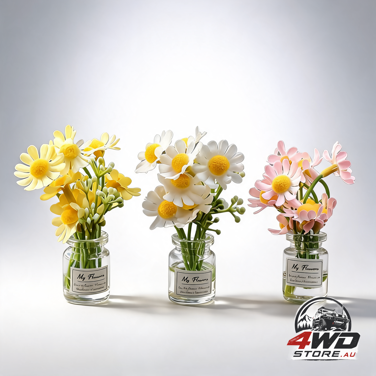 Daisy Car Dashboard Decorations: Cute — view 2