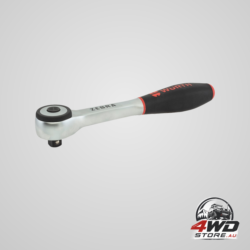 Würth Zebra reversible ratchet 1/2 inch with 360° rotating twist handle