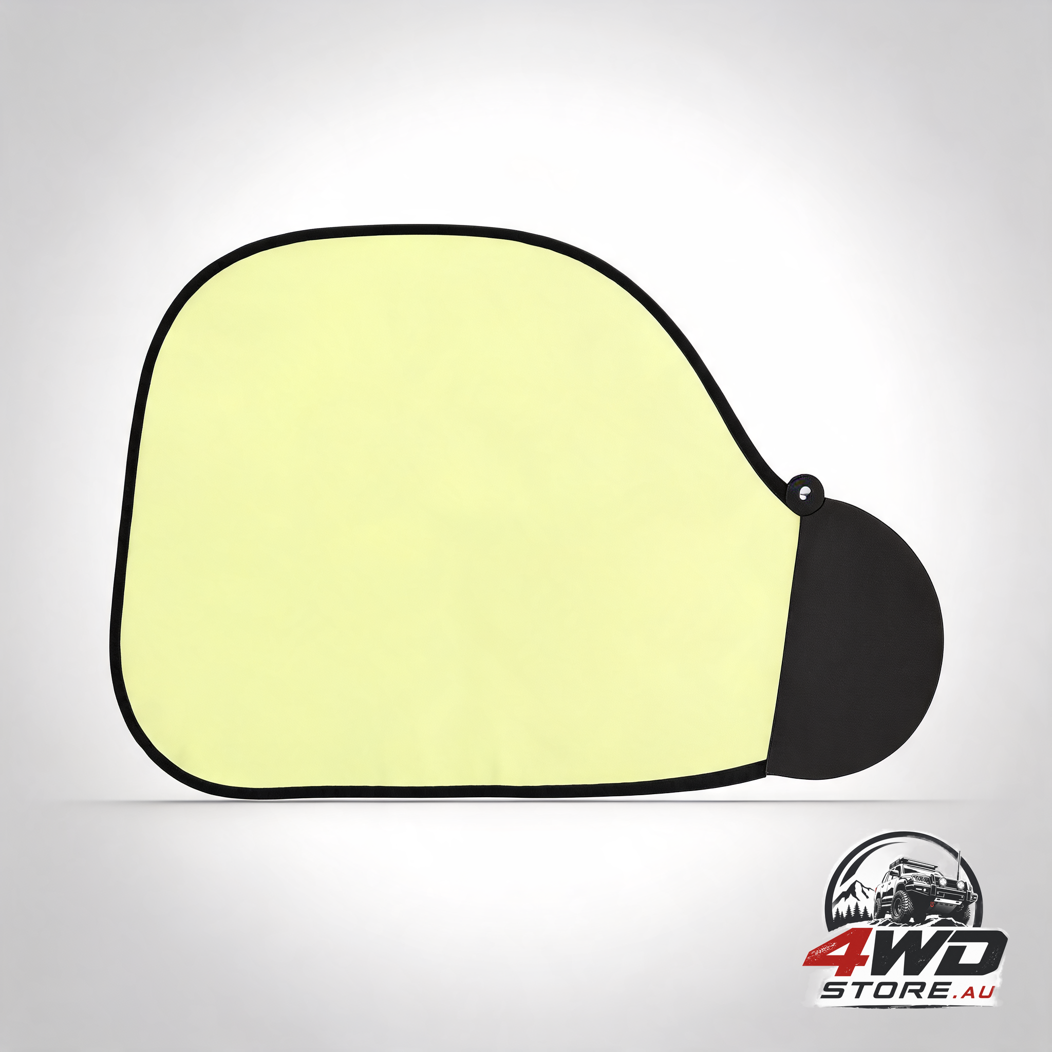 Universal adjustable car window sunshade - flexible arm with suction cup for total sun & glare protection