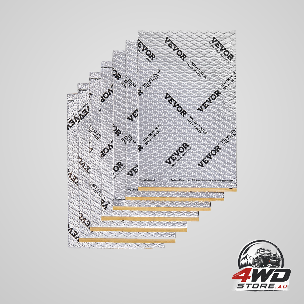 Car sound deadening mat, 80 mil 3.3sq.m car sound dampening material, butyl automotive sound deadener, noise insulation and