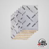 Car sound deadening mat, 80 mil 3.3sq.m car sound dampening material, butyl automotive sound deadener, noise insulation and