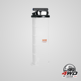 Fluid extractor, 6.5 liters capacity, manual hand-operated oil changer vacuum fluid extractor with dipstick and suction