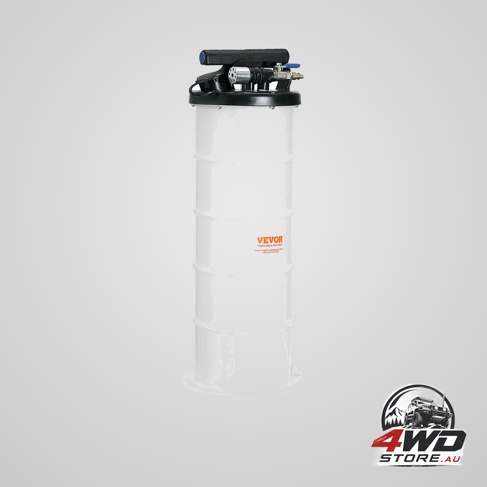 Fluid extractor, 6.5 liters capacity, pneumatic/manual oil changer vacuum fluid extractor with dipstick and liquid suction