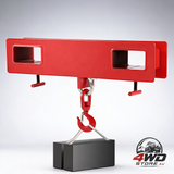 Forklift lifting hook 6000 LBS capacity forklift lifting hoist swivel hook mobile crane forklift attachments
