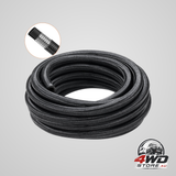 8AN fuel line kit, 6.1 m fuel hose kit, 1.0 cm nylon stainless steel braided fuel line oil/gas/diesel hose end fitting kit