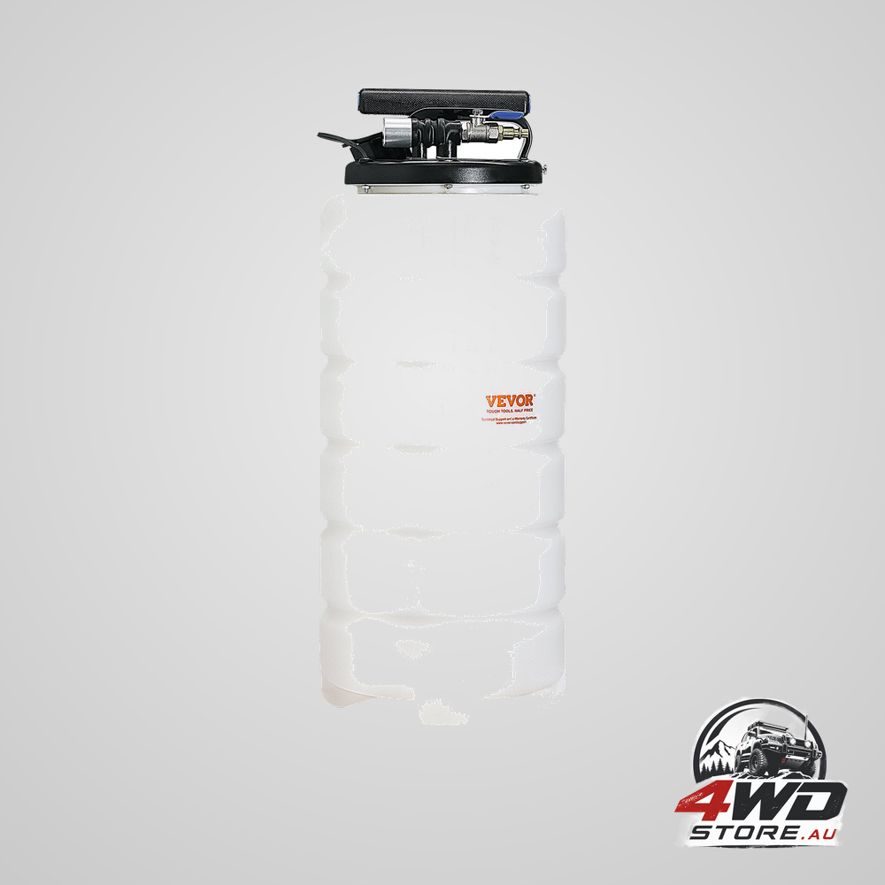 Fluid extractor, 15 liters capacity, pneumatic/manual oil changer vacuum fluid extractor with dipstick and liquid suction