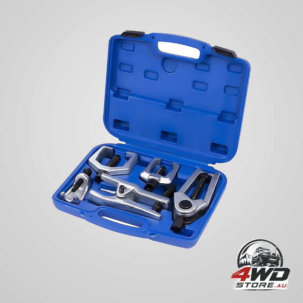 6Pc heavy duty ball joint & tie rod tool kit – pitman arm puller remover set