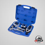 6Pc heavy duty ball joint & tie rod tool kit – pitman arm puller remover set
