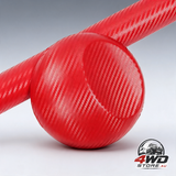 152 X 30CM car vinyl wrap carbon fibre matt satin glossy multi colour car tint car sticker - red carbon fibre