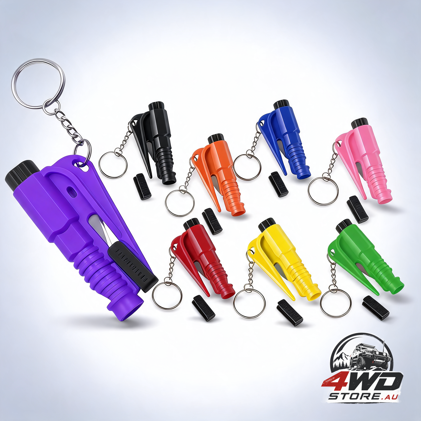 3 In 1 car window glass breaker emergency escape tool with cutter