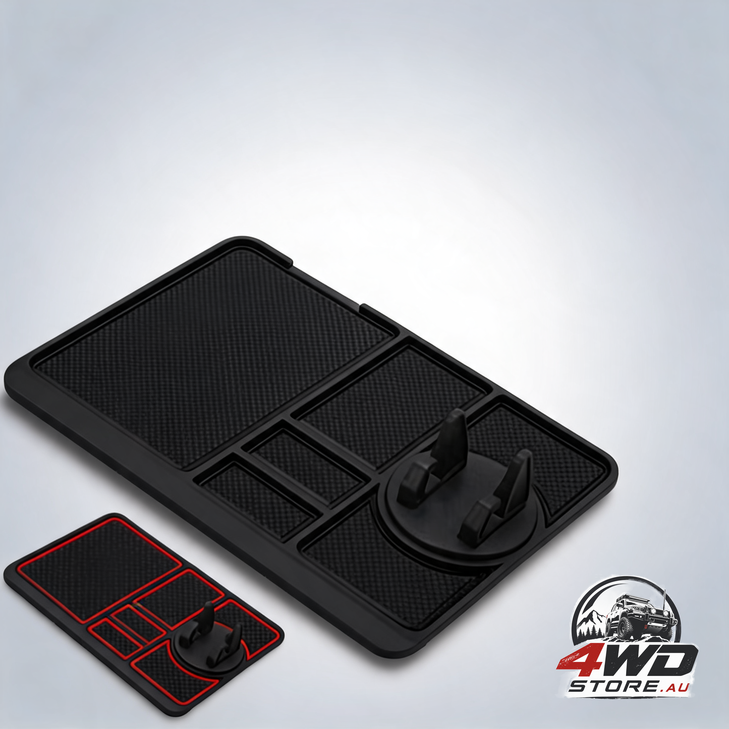 Car mobile phone holder dashboard mount mat - non-slip grip stand anti-slip pad