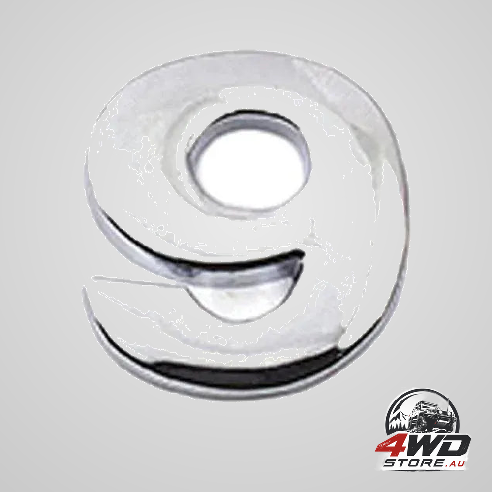 A-Z alphabet letters car sticker self adhesive auto badge emblem 3D chrome good - number 9