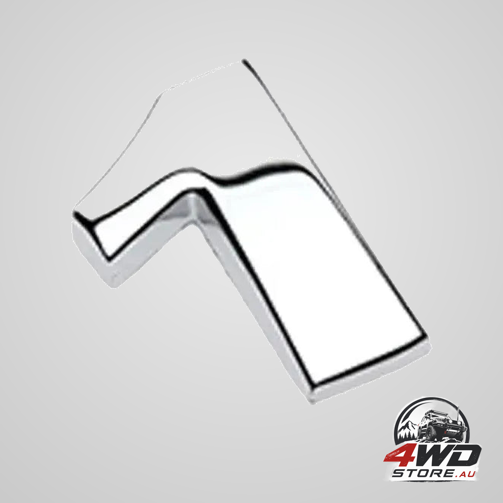 A-Z alphabet letters car sticker self adhesive auto badge emblem 3D chrome good - number 1