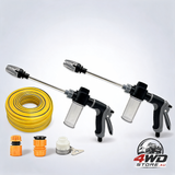 High pressure long pole water spray nozzle household car wash cleaning sprayer - car wash sprayer set