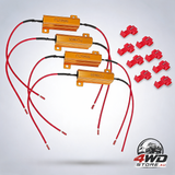 4X 50W led load resistor 12V lights front rear indicator hyper flash car 4Wd ute