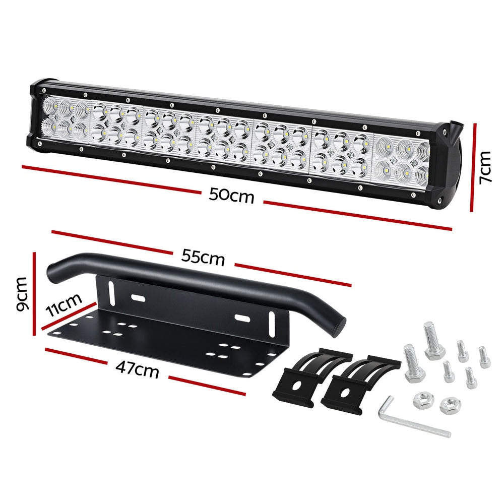 Giantz LED Driving Light Bar Flood — view 3