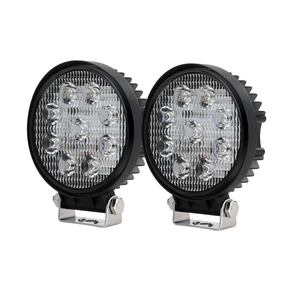 Giantz Pair LED Driving Lights Flood — view 2