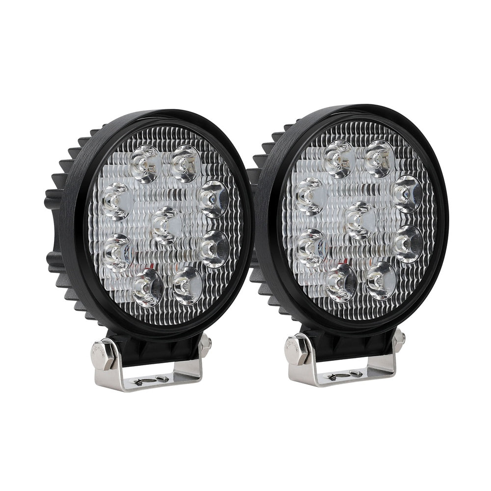 Giantz Pair LED Driving Lights Flood — view 4