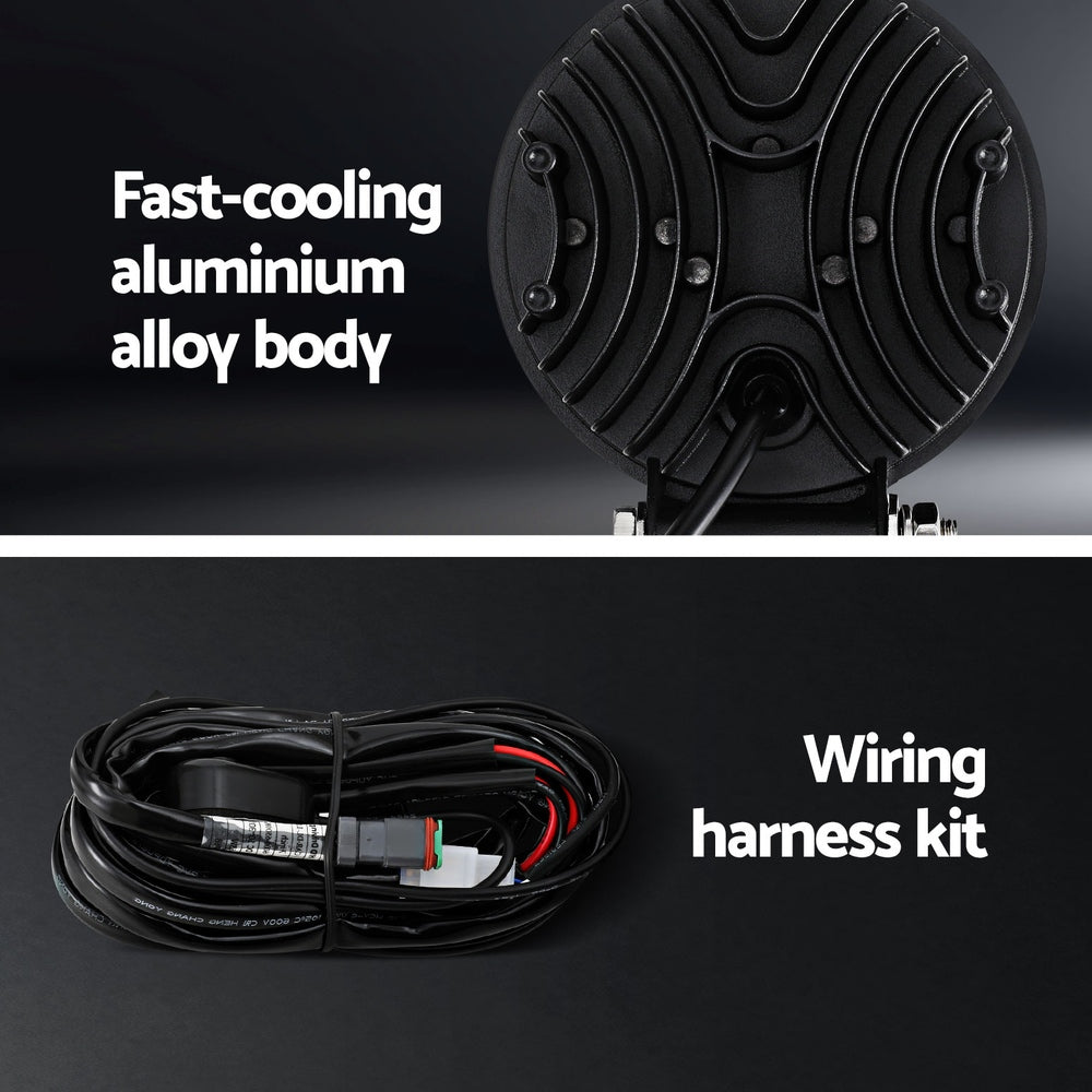 Giantz Pair LED Driving Lights Flood — view 7