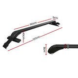 Universal 90cm Lockable Roof Rack Bars — view 3