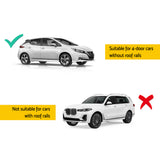 Universal 90cm Lockable Roof Rack Bars — view 5