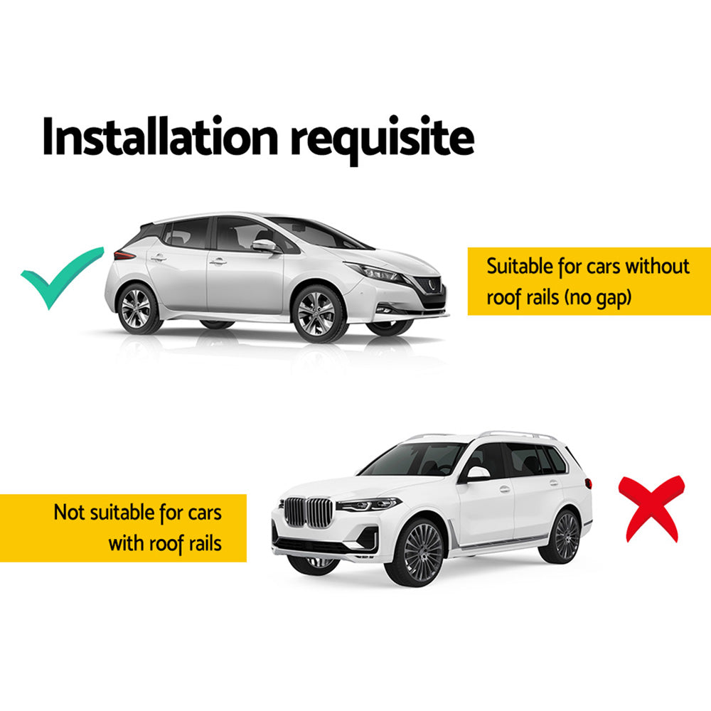 Universal Car Roof Racks Pod Aluminium — view 5