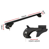 Universal Adjustable Aluminium Roof Rack Bars — view 3