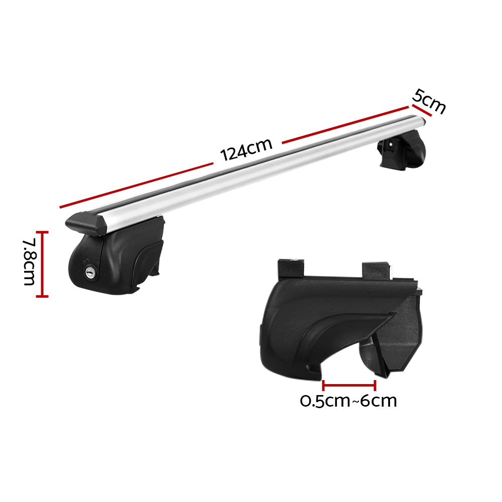 Universal Aluminium Roof Rack Cross Bars — view 3