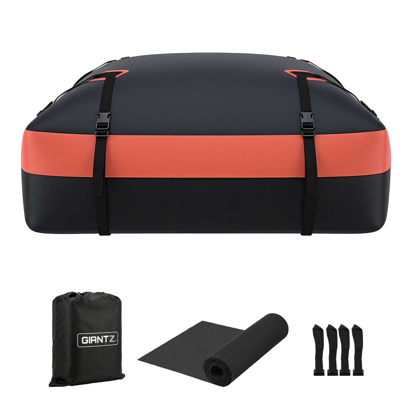 Giantz rooftop cargo bag 15 cubic ft waterproof — view 5