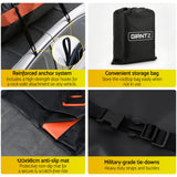 Giantz rooftop cargo bag 15 cubic ft waterproof — view 9