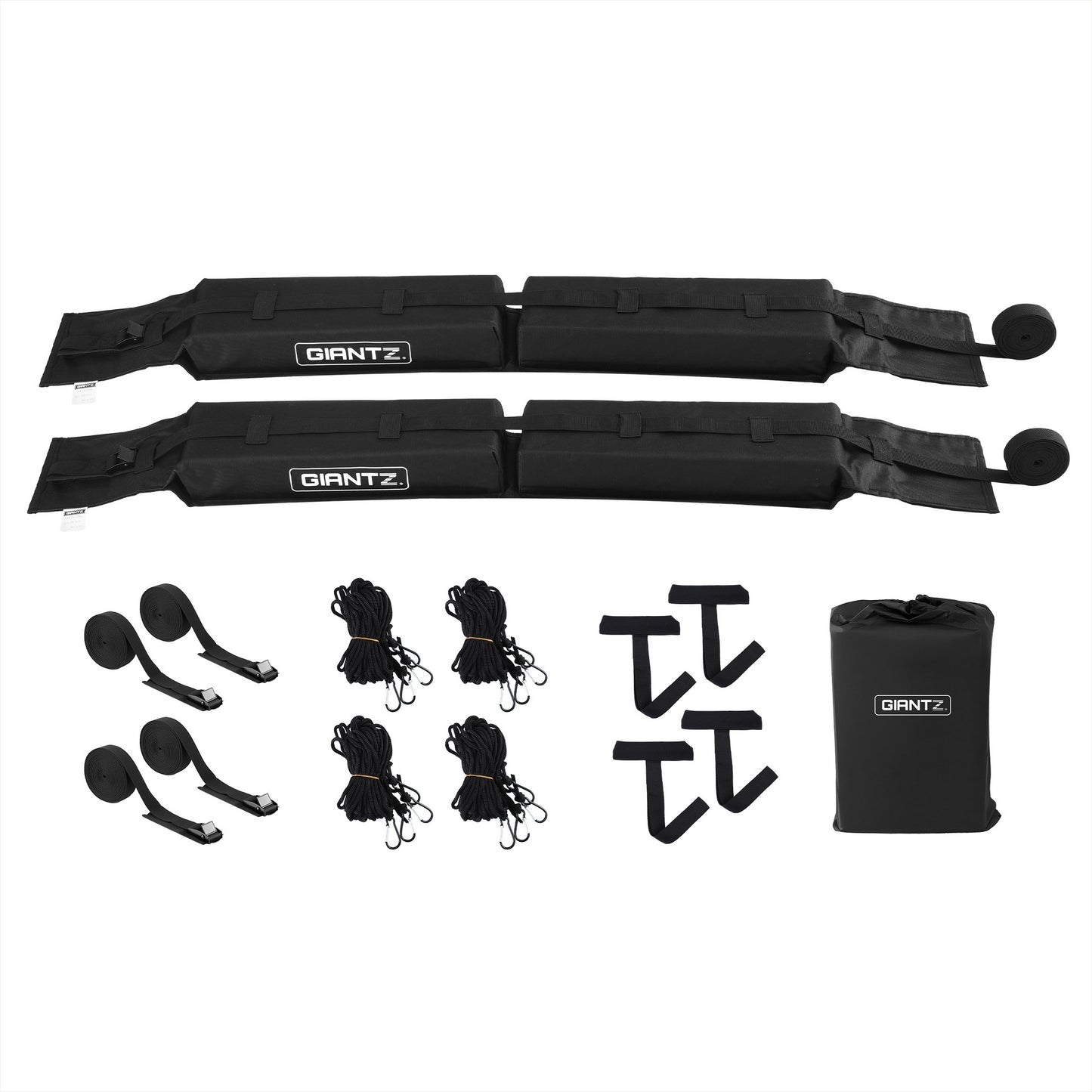 Giantz kayak roof rack pads universal — view 4