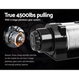 Giantz 4500LBS Electric Car Winch — view 4