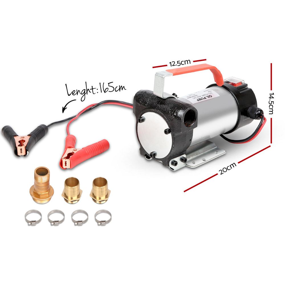 Giantz 12V Diesel Transfer Pump — view 3
