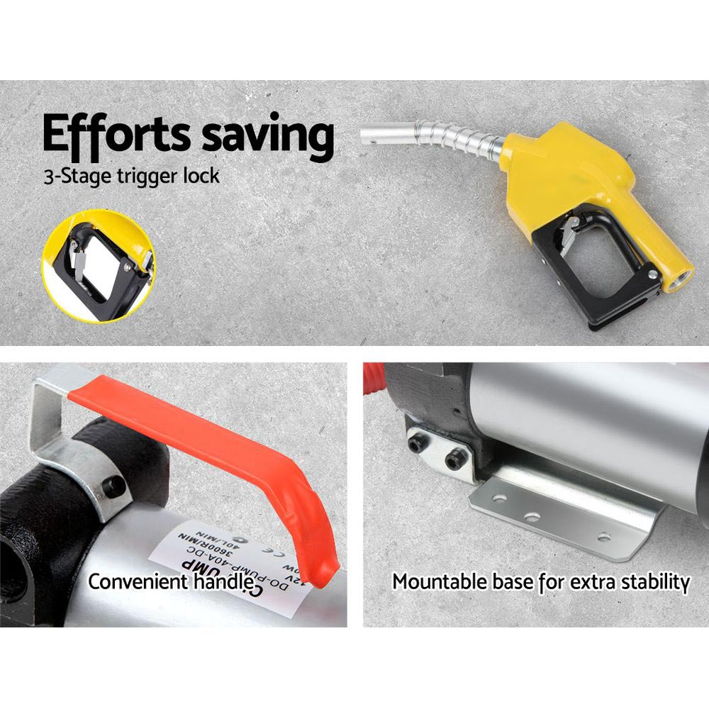 Giantz 12V Diesel Transfer Pump — view 6