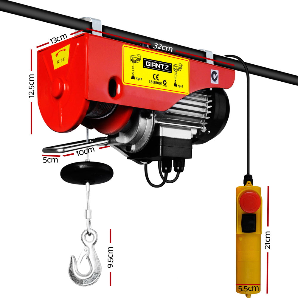 Giantz Electric Hoist Winch — view 3
