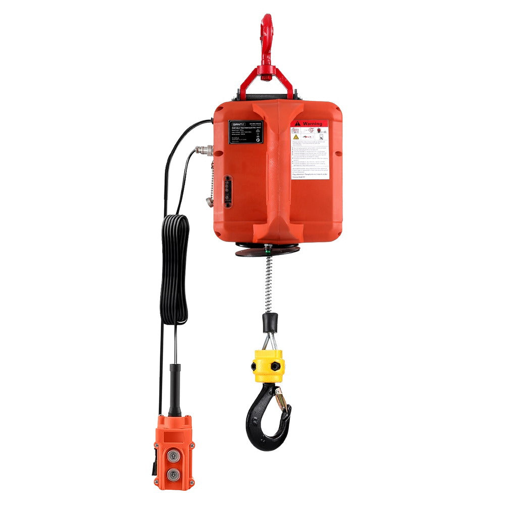 Giantz Electric Hoist Winch 500KG Wired — view 4